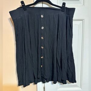 Black Torrid Skater Skirt